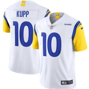 Los Angeles Rams #10 Cooper Kupp 2021 White Vapor Untouchable Limited Alternate Stitched Jersey