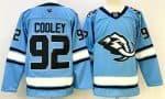Utah Mammoth #92 Logan Cooley Blue Stitched Jersey