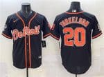 Detroit Tigers #20 Spencer Torkelson Black With Patch Cool Base Stitched Jersey