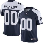 Dallas Cowboys Customized Throwback Blue Team Color Vapor Untouchable Limited Stitched NFL Jersey