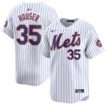 New York Mets #35 Adrian Houser White 2024 Home Limited Stitched Jersey