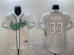 Philadelphia Eagles #33 Cooper DeJean White Cool Base Stitched Jersey