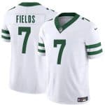 New York Jets #7 Justin Fields White 2025 F.U.S.E. Vapor Untouchable Limited Stitched Jersey