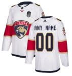 Florida Panthers Custom White 2023 Stanley Cup Final Stitched Jersey