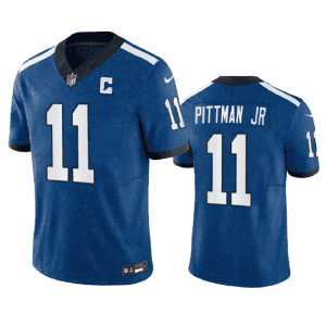 Indianapolis Colts #11 Michael Pittman Jr. Royal 2023 F.U.S.E. Indiana Nights Limited Stitched Jersey
