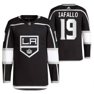 Los Angeles Kings #19 Alex Iafallo Black Stitched Jersey