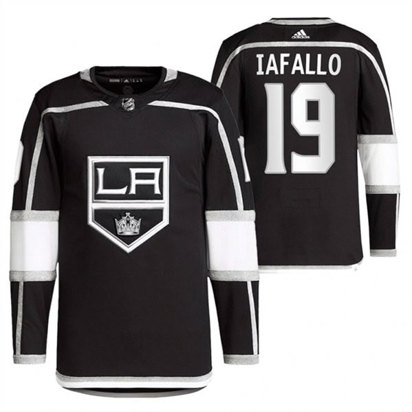 Los Angeles Kings #19 Alex Iafallo Black Stitched Jersey