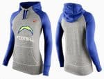 Nike San Diego Chargers Performance Hoodie Grey Blue_1