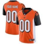 Cincinnati Bengals Customized Orange Team Color Vapor Untouchable Limited Stitched NFL Jersey