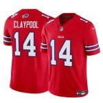 Buffalo Bills #14 Chase Claypool Red 2024 F.U.S.E. Vapor Untouchable Limited Stitched Jersey