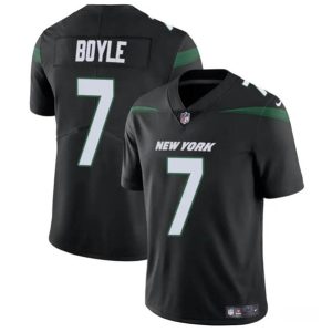 New York Jets #7 Tim Boyle Black Vapor Untouchable Limited Stitched Jersey