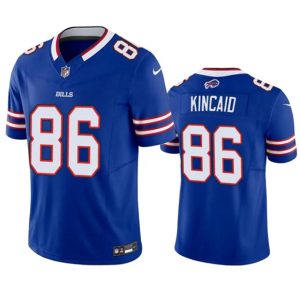 Buffalo Bills #86 Dalton Kincaid Blue 2023 F.U.S.E. Vapor Untouchable Limited Stitched Jersey