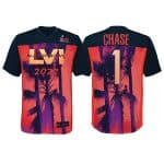 Cincinnati Bengals #1 Ja'Marr Chase Super Bowl LVI Red Black Stitched Jersey