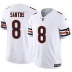 Chicago Bears #8 Cairo Santos White 2025 F.U.S.E. Vapor Untouchable Limited Stitched Jersey
