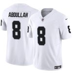 Las Vegas Raiders #8 Ameer Abdullah White F.U.S.E. Vapor Stitched Jersey