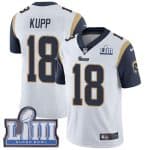 Los Angeles Rams #18 Cooper Kupp White Super Bowl LIII Vapor Untouchable Limited Stitched Jersey