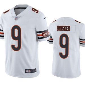 Chicago Bears #9 Jaquan Brisker White Vapor Untouchable Limited Stitched Jersey