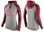 Nike Kansas City Chiefs Performance Hoodie Grey Red_3