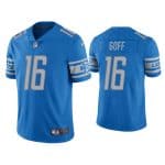 Detroit Lions #16 Jared Goff Blue Vapor Untouchable Limited Stitched Jersey