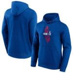New York Rangers Royal Hometown Graphic Hoodie