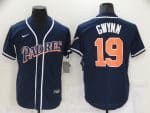 San Diego Padres #19 Tony Gwynn Navy Cool Base Stitched Jersey