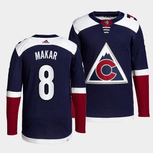 Colorado Avalanche #8 Cale Makar Navy Stitched Jersey