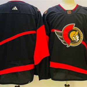 Ottawa Senators Blank Black Stitched Jersey