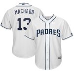 San Diego Padres Customized White Cool Base Stitched Jersey