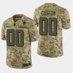 Atlanta Falcons Customized Camo Salute To Service NFL Stitched Limited Jersey