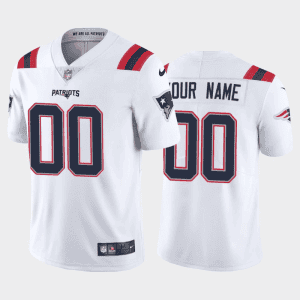 New England Patriots New White Customized Vapor Untouchable Limited Stitched Jersey