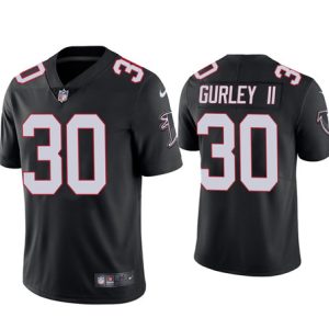Atlanta Falcons #30 Todd Gurley Nike Black Vapor Untouchable Limited Stitched Jersey