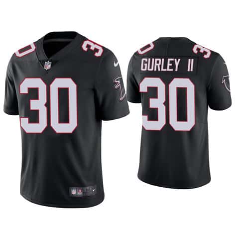 Atlanta Falcons #30 Todd Gurley Nike Black Vapor Untouchable Limited Stitched Jersey