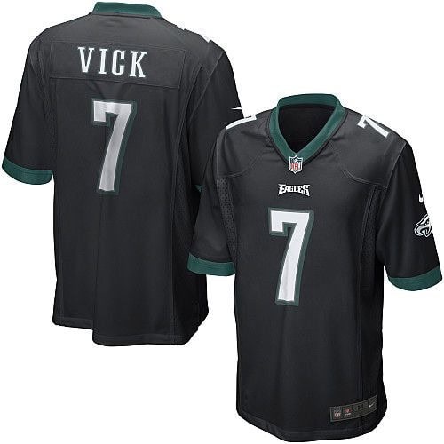 Philadelphia Eagles #7 Michael Vick Black Vapor Untouchable Limited Stitched Jersey