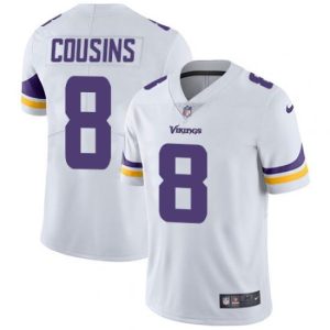 Minnesota Vikings #8 Kirk Cousins White Vapor Untouchable Limited Stitched Jersey