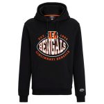 Cincinnati Bengals Black BOSS X Touchback Pullover Hoodie