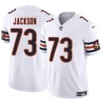 Chicago Bears #73 Jonah Jackson White 2025 F.U.S.E. Vapor Stitched Jersey