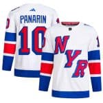 New York Rangers #10 Artemi Panarin White 2024 Stadium Series Stitched Jersey
