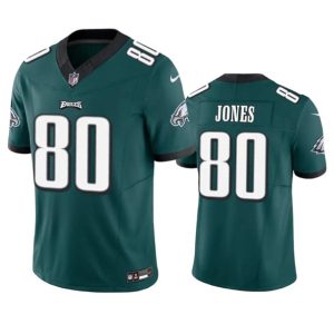Philadelphia Eagles #80 Julio Jones Green 2023 F.U.S.E. Vapor Untouchable Limited Stitched Jersey