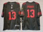 San Francisco 49ers #13 Brock Purdy Black 2023 F.U.S.E. Vapor Untouchable Limited Stitched Jersey