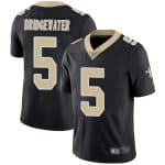 New Orleans Saints #5 Teddy Bridgewater Black Vapor Untouchable Limited Stitched Jersey
