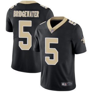 New Orleans Saints #5 Teddy Bridgewater Black Vapor Untouchable Limited Stitched Jersey