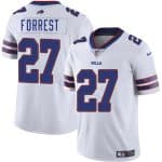 Buffalo Bills #27 Darrick Forrest White 2025 Vapor Untouchable Limited Stitched Jersey