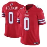 Buffalo Bills #0 Keon Coleman Red 2024 Draft Vapor Untouchable Limited Stitched Jersey