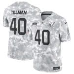 Arizona Cardinals #40 Pat Tillman Arctic Camo 2024 F.U.S.E. Salute To Service Limited Stitched Jersey