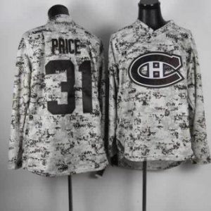 Canadiens #31 Carey Price Camo Stitched Jersey