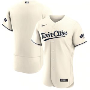 Minnesota Twins Cream 2023 Flex Base Stitched Jersey