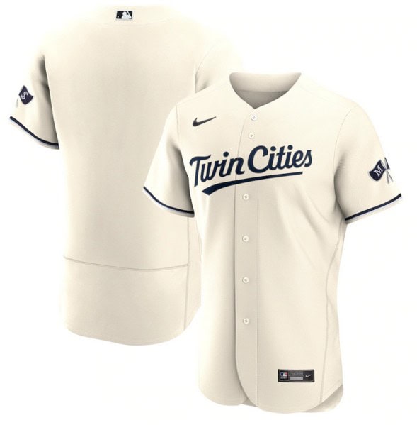 Minnesota Twins Cream 2023 Flex Base Stitched Jersey