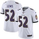 Baltimore Ravens #52 Ray Lewis White Vapor Untouchable Limited Jersey