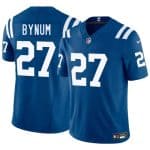 Indianapolis Colts #27 Cam Bynuml Blue 2025 F.U.S.E. Vapor Limited Stitched Jersey