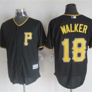 Pirates #18 Neil Walker Black New Cool Base Stitched Jersey